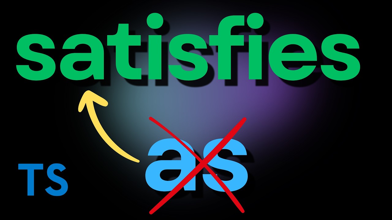 Оператор satisfies в TypeScript — зачем он нужен