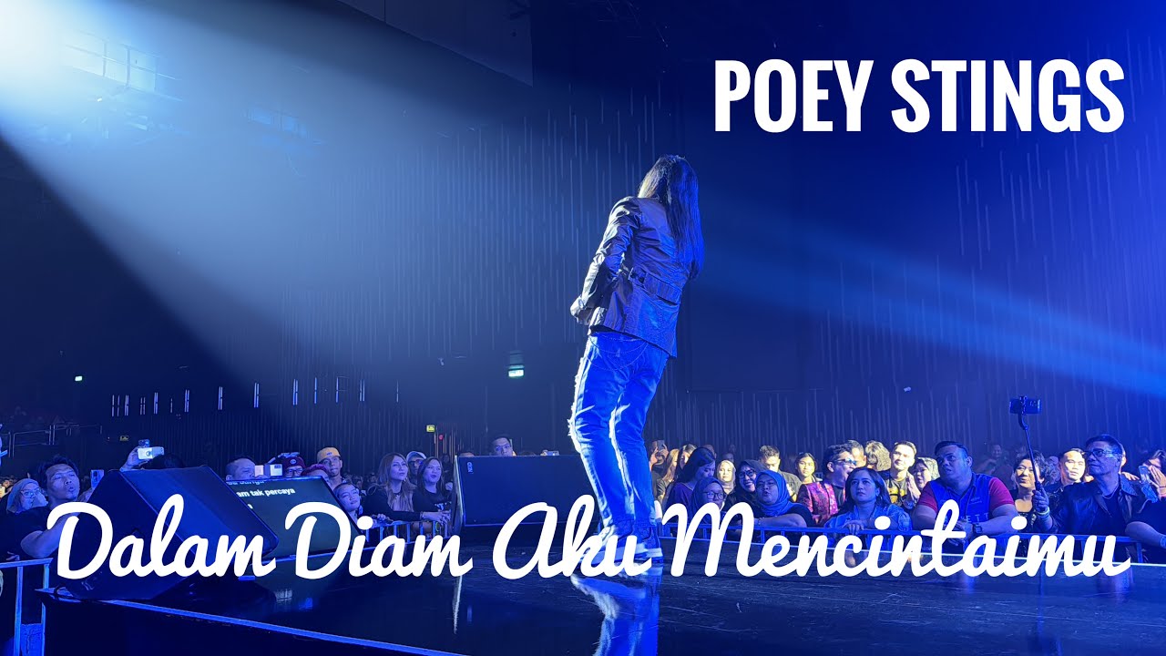 Stings Dalam Diam Aku Mencintaimu Rock Legend Berzaman Mega Star Arena KL 2024