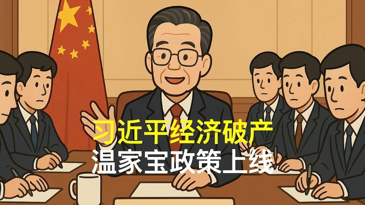 习近平经济破产，温家宝政策上线｜胡锦涛｜汪洋｜胡春华