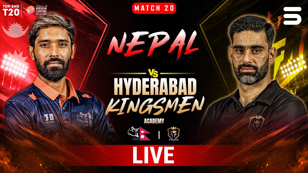 LIVE | Nepal vs Kingsmen | Match 20 | Top End 2026 🏏🔥| ZP1T