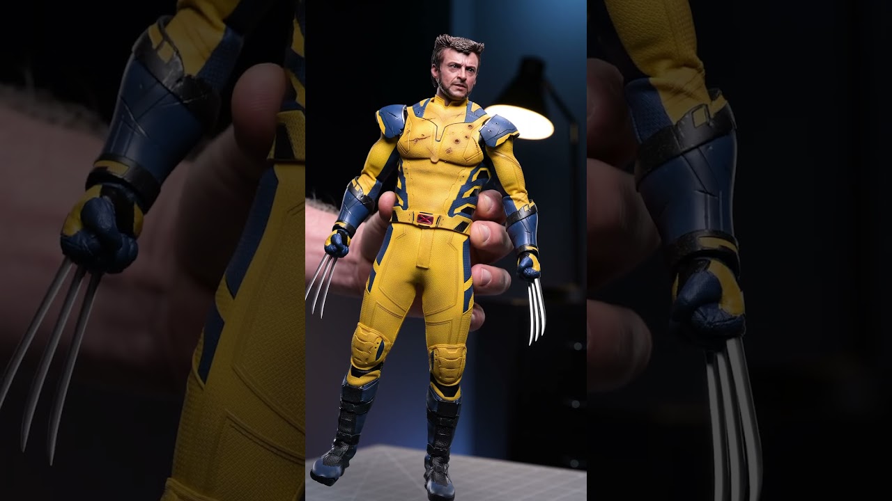 This $340 Wolverine Figure is CRAZY! - Hot Toys Wolverine Deadpool & Wolverine Figure Unboxing