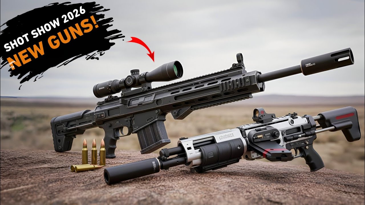 Crazy New Guns Just Dropped For SHOT SHOW 2026!