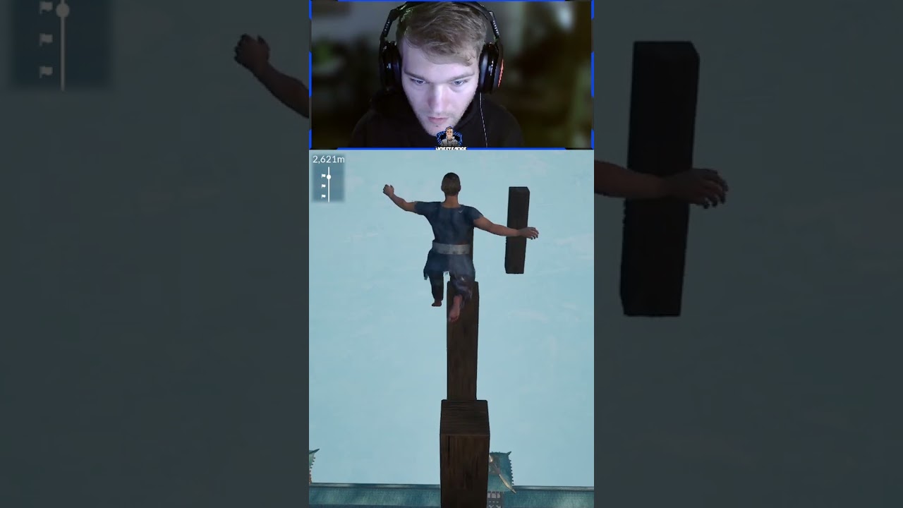 Chained together speedrun: wooden post skip