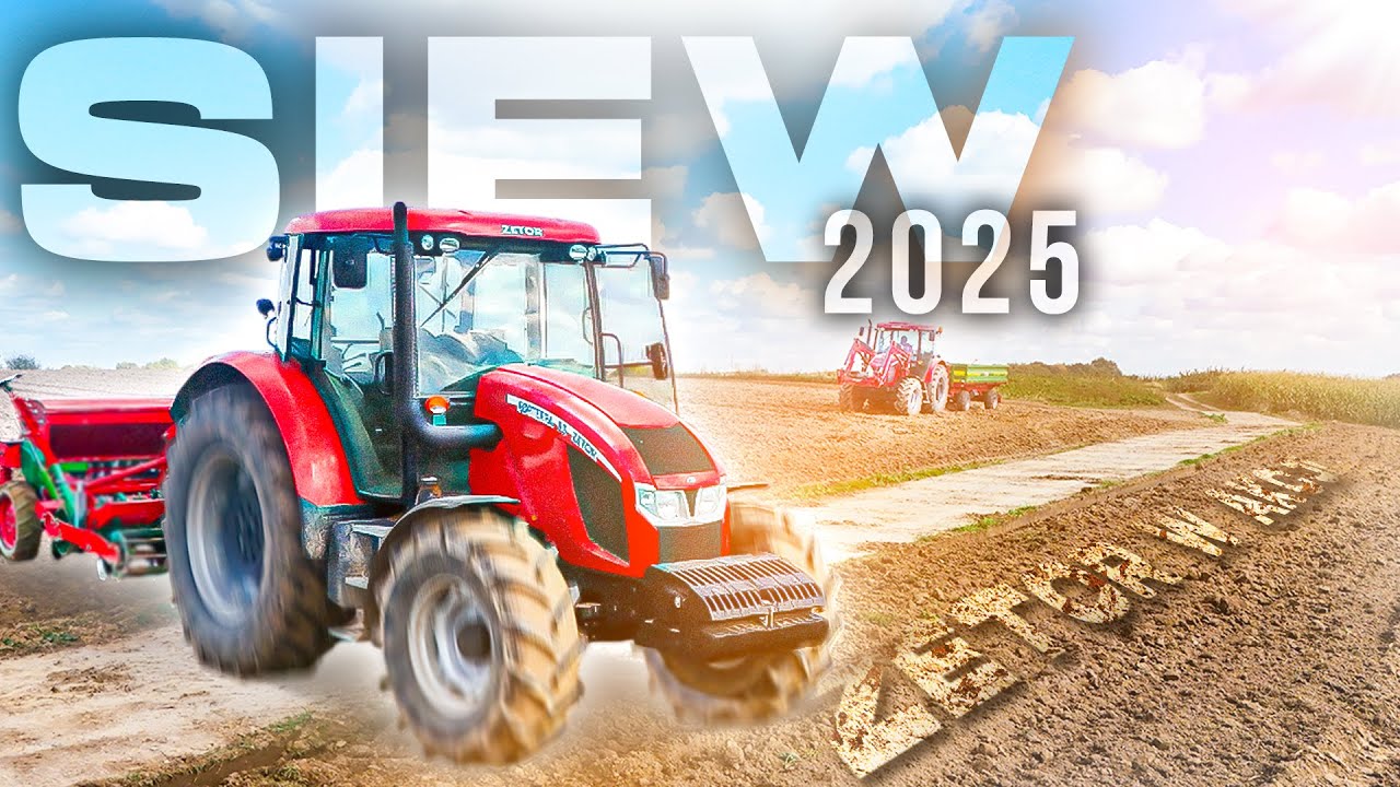 🇵🇱☆SIEW PSZENICY NA ROZTOCZU☆CZERWONO NA POLU | ZETOR | UNIA |  PRONAR☆