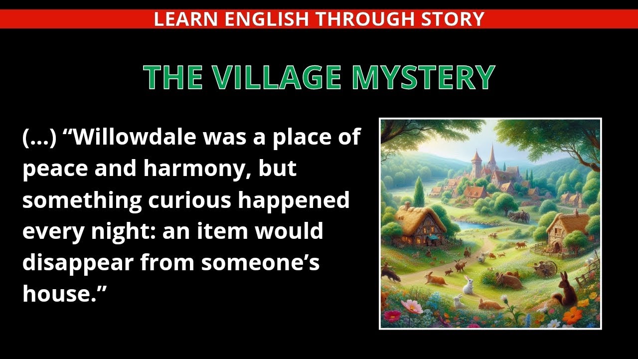 Learn English Through a Short Story | The Village Mystery