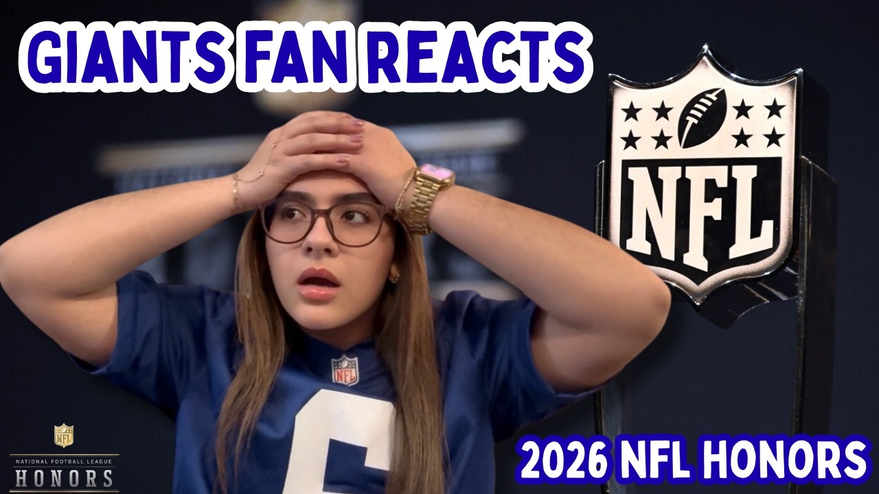 Giants fan REACTS to the 2026 NFL Honors