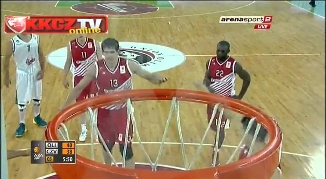KK Union Olimpija : Crvena zvezda Telekom 61:62 | Ceo meč [ABA League 4. kolo | 20.10.2013]