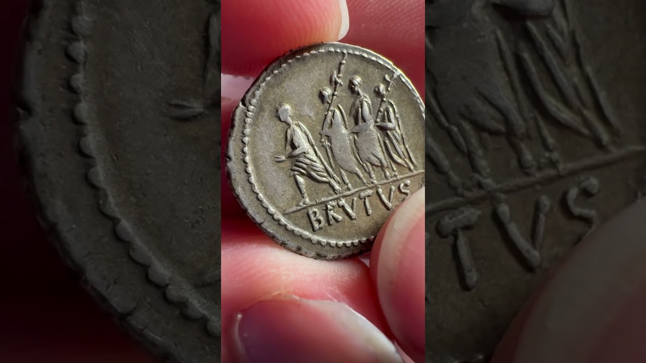 Brutus Denarius - Caesar’s Murderer