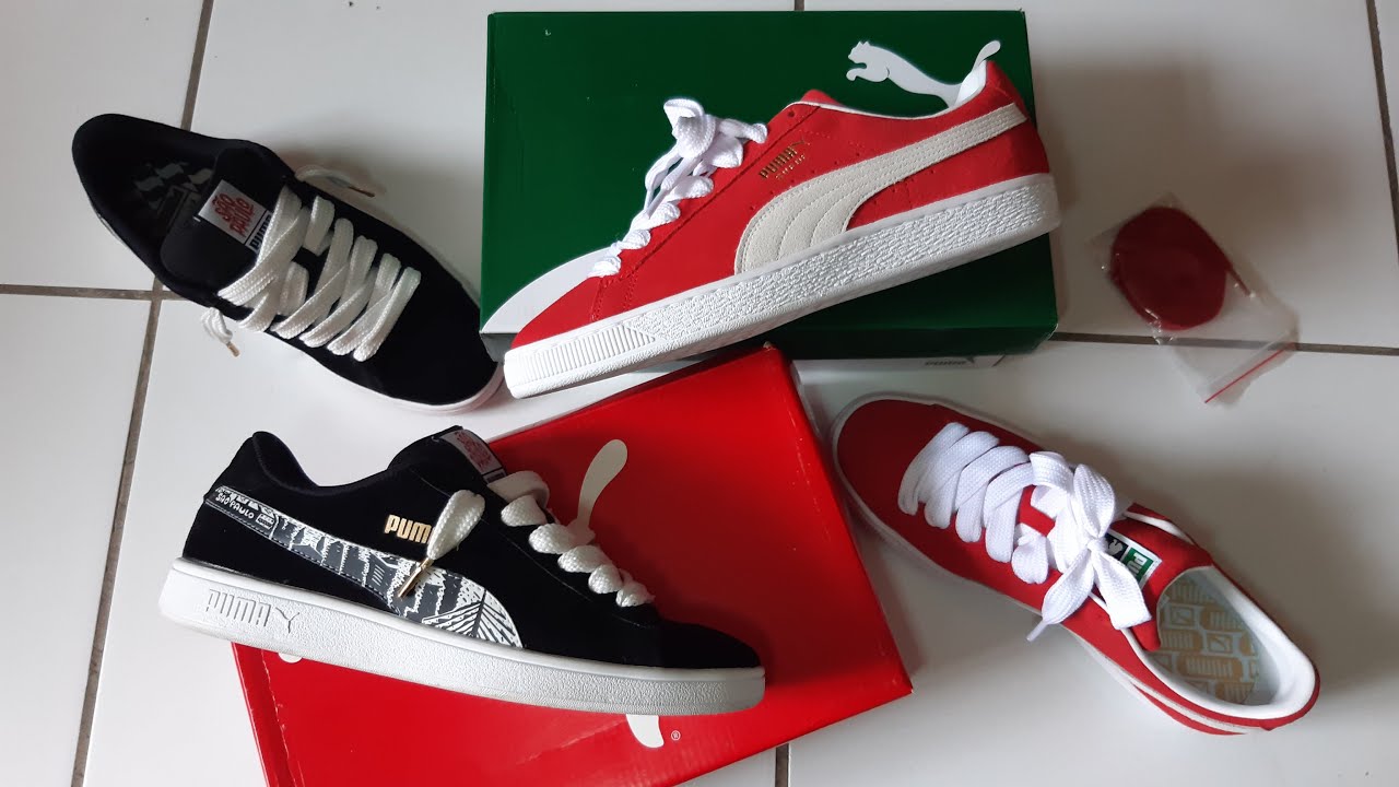 Diferenças entre PUMA SUEDE E PUMA SMASH V2 SP BDP [ON FEET]