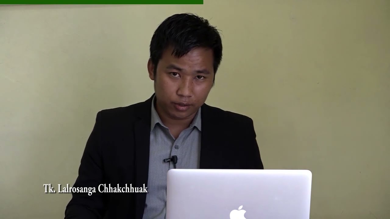 Sabbath chungchanga Evan Varthangvela ka chhan letna Part 2    - Tk Lalrosanga Chhakchhuak