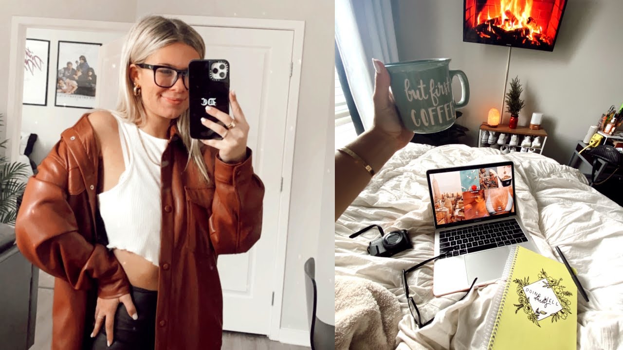 study with me, grocery haul, cozy night with ryan | vlogmas day 6