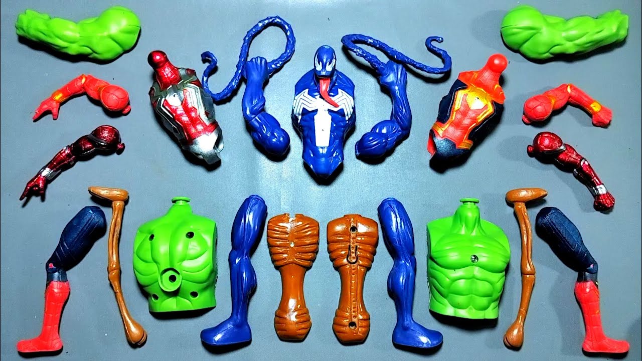 AVENGERS TOYS MARVEL'S HULK SMASH, SIREN HEAD, SPIDERMAN,VENOM , SPIDERMAN SUPERHERO TOYS