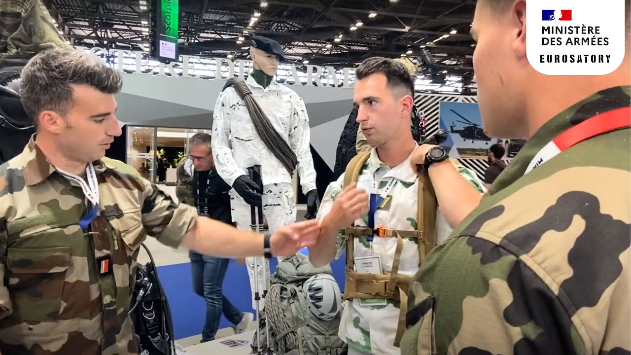 Gravipack est à Eurosatory pour faire tester sa technologie aux militaires et aux professionnels