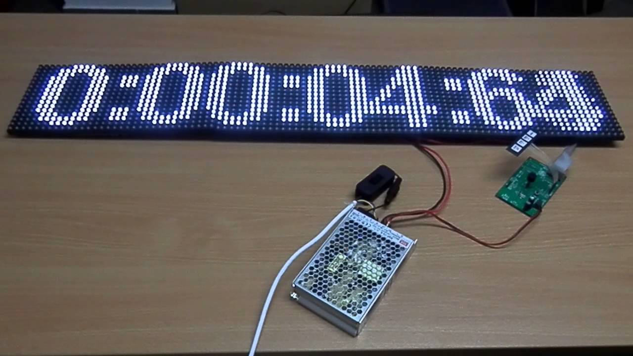 7 DIGIT 6 INCH STOPWATCH-TIMER DIY kit