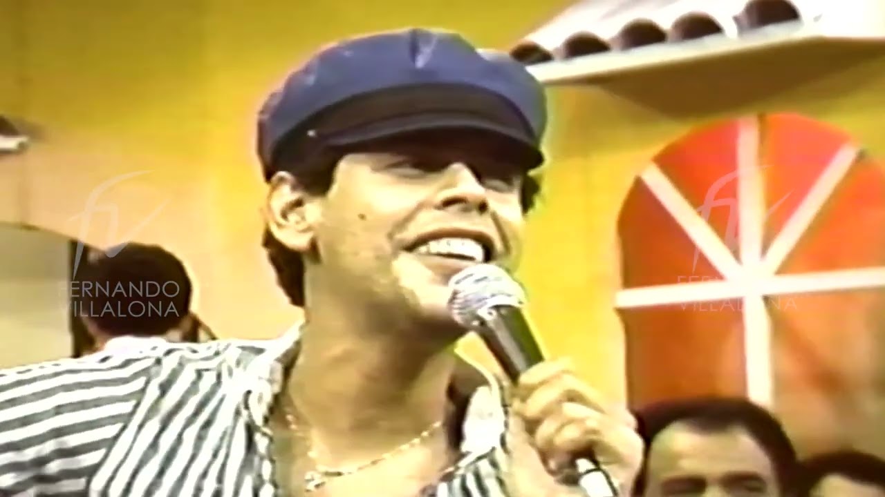 Fernando Villalona Junto a Carlos Manuel El Zafiro Cantando Hablame Mi Vida