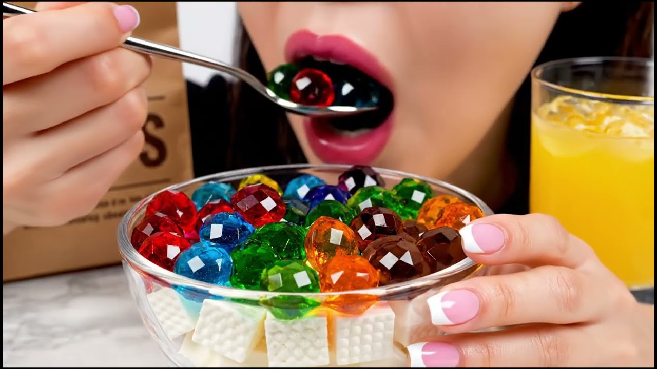 Crystal Clear Fast Food | AI Generated ASMR Glass Art Compilation | Satisfying Sounds