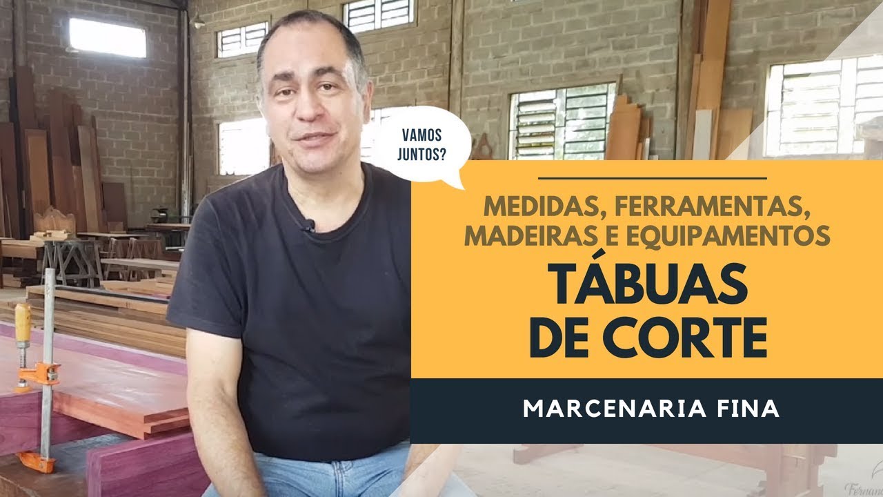 T&aacute;buas de corte: quais medidas, ferramentas, madeiras  e equipamentos usar? Fernando responde.