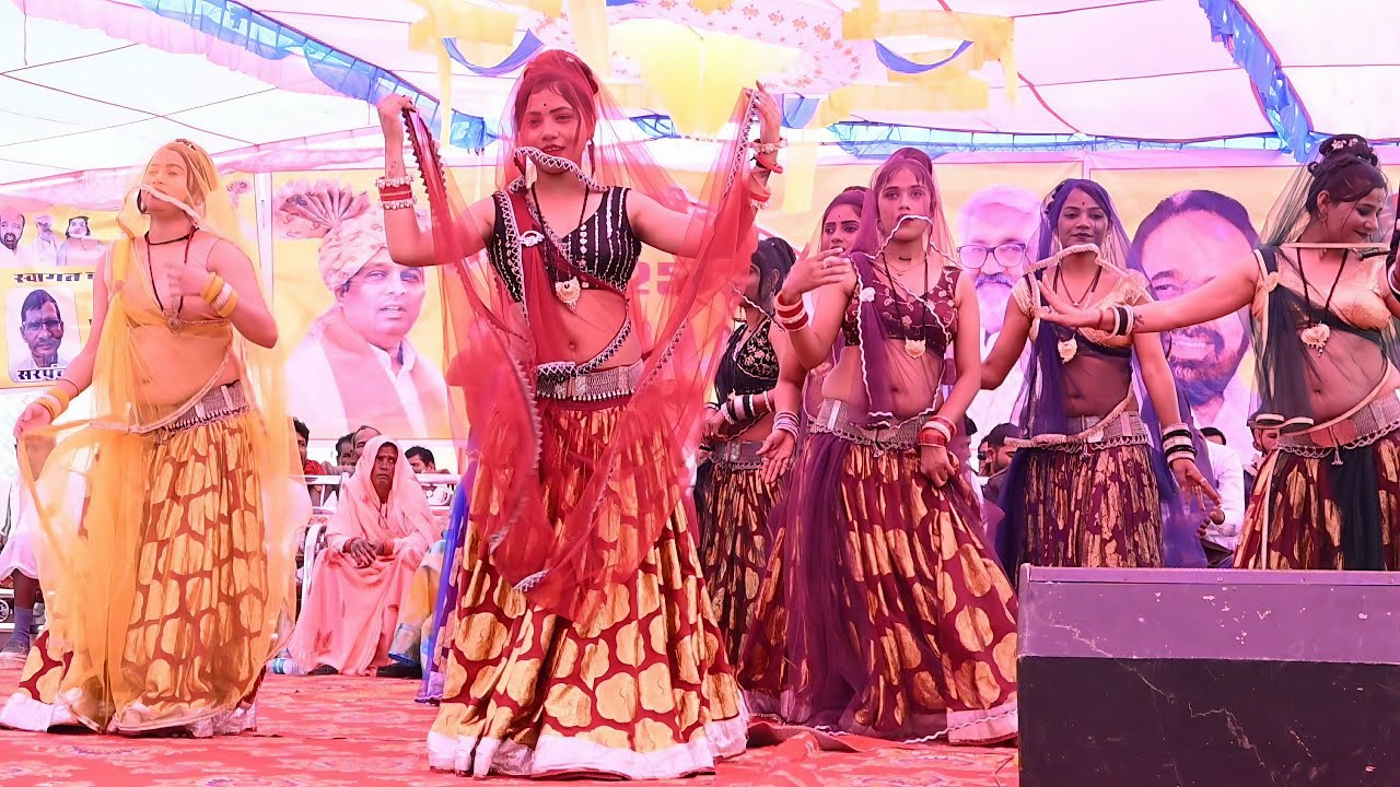 राई ख्याल | नैनों से उतर गई गोरी रे धधा नैनों से | कृष्ण कुमार रंगीला की राई | खापा चमेली मड़ई