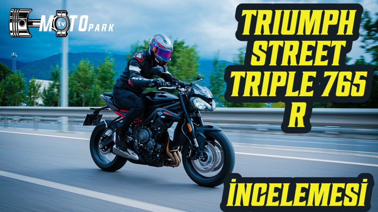 SİLAH GİBİ MOTOR ! / 2021 TRIUMPH STREET TRIPLE 765 R İNCELEMESİ / R VE RS PAKET  FARKLARI