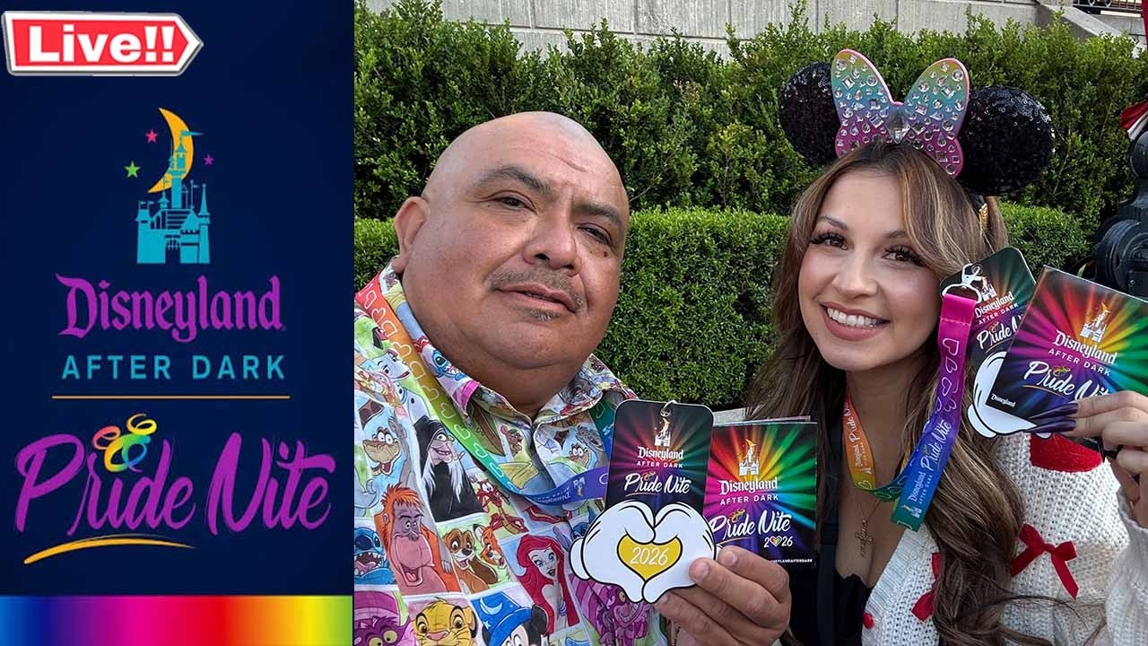 🔴 #LIVE - En Vivo: Disneyland After Dark: PRIDE NITE Live Stream ✨ Parades, Treats & Fun! (6/18/26)