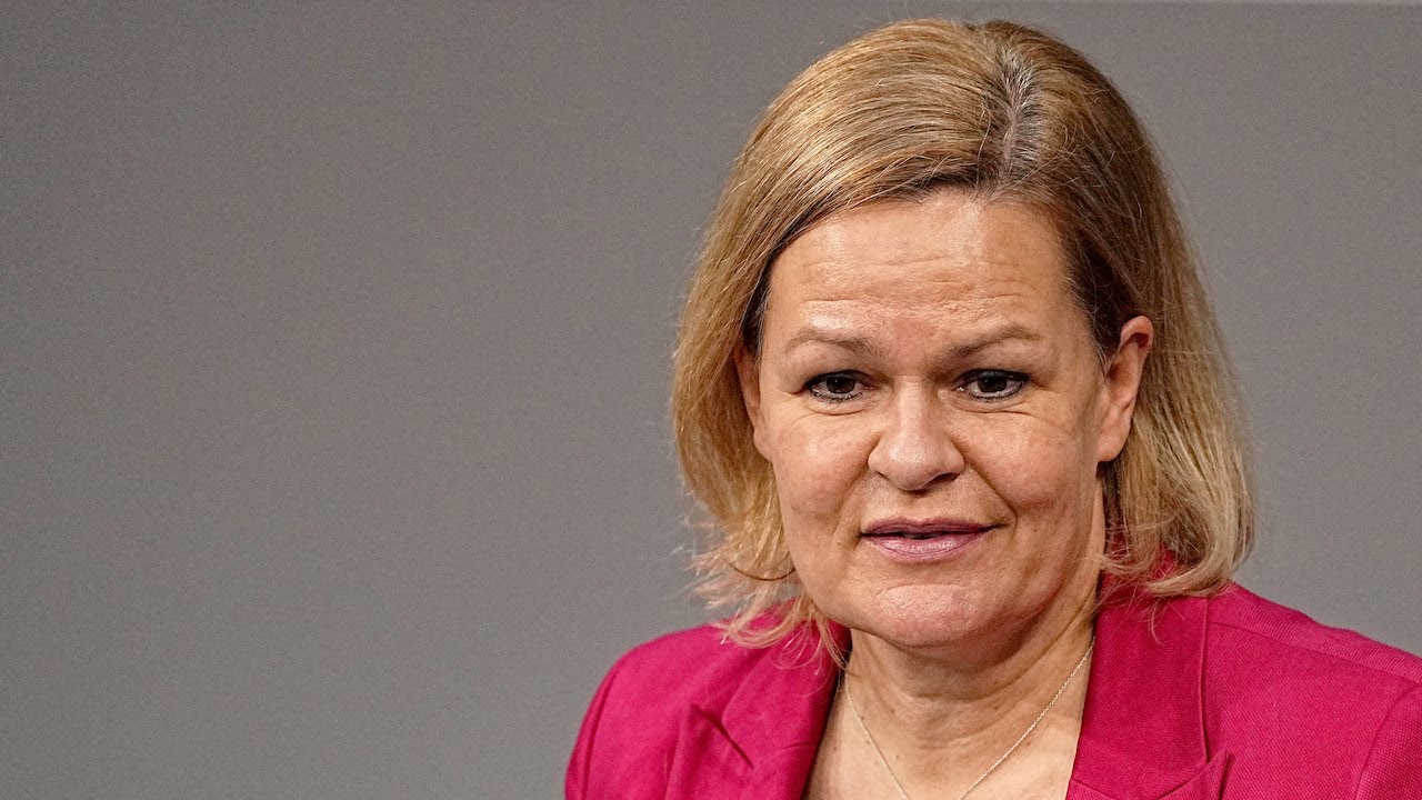 Nancy Faeser: Aktionsplan gegen Rechtsextremismus