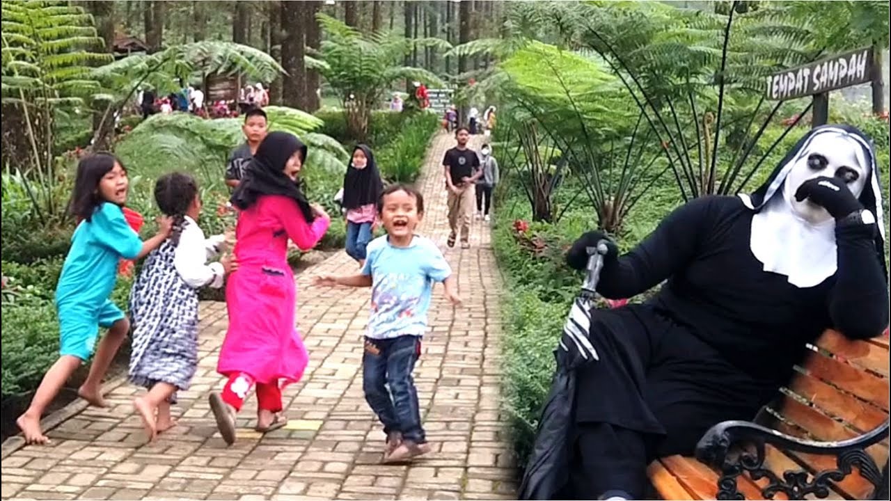 Valak VS Anak kecil super Kocak || The NUN Prank
