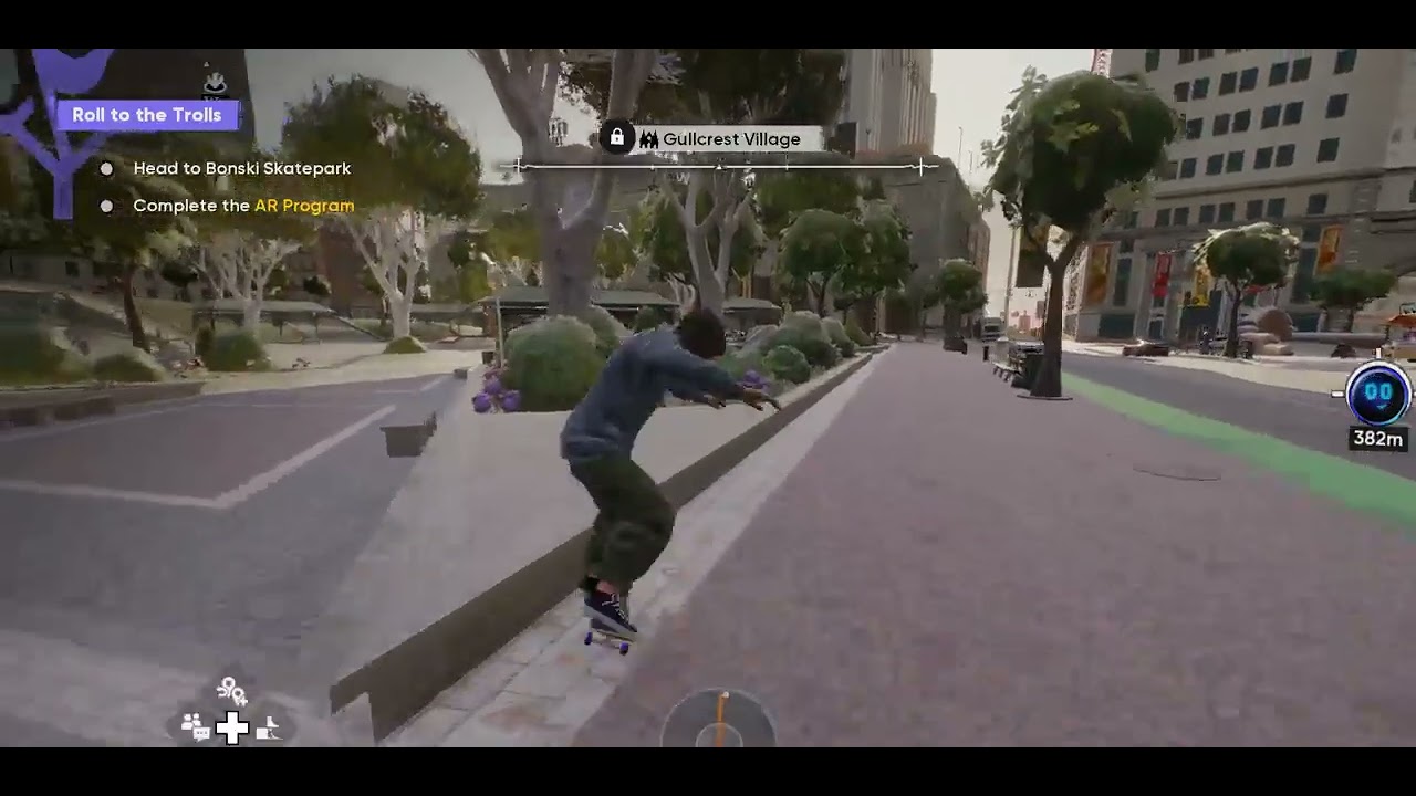 my friend is playing skate 4