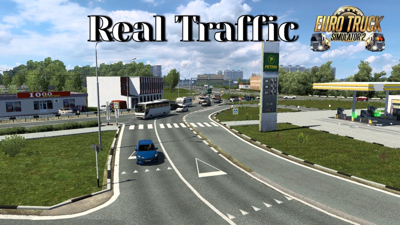 Real Traffic в Сборке Русских Карт  ETS 2 (1.43.x)