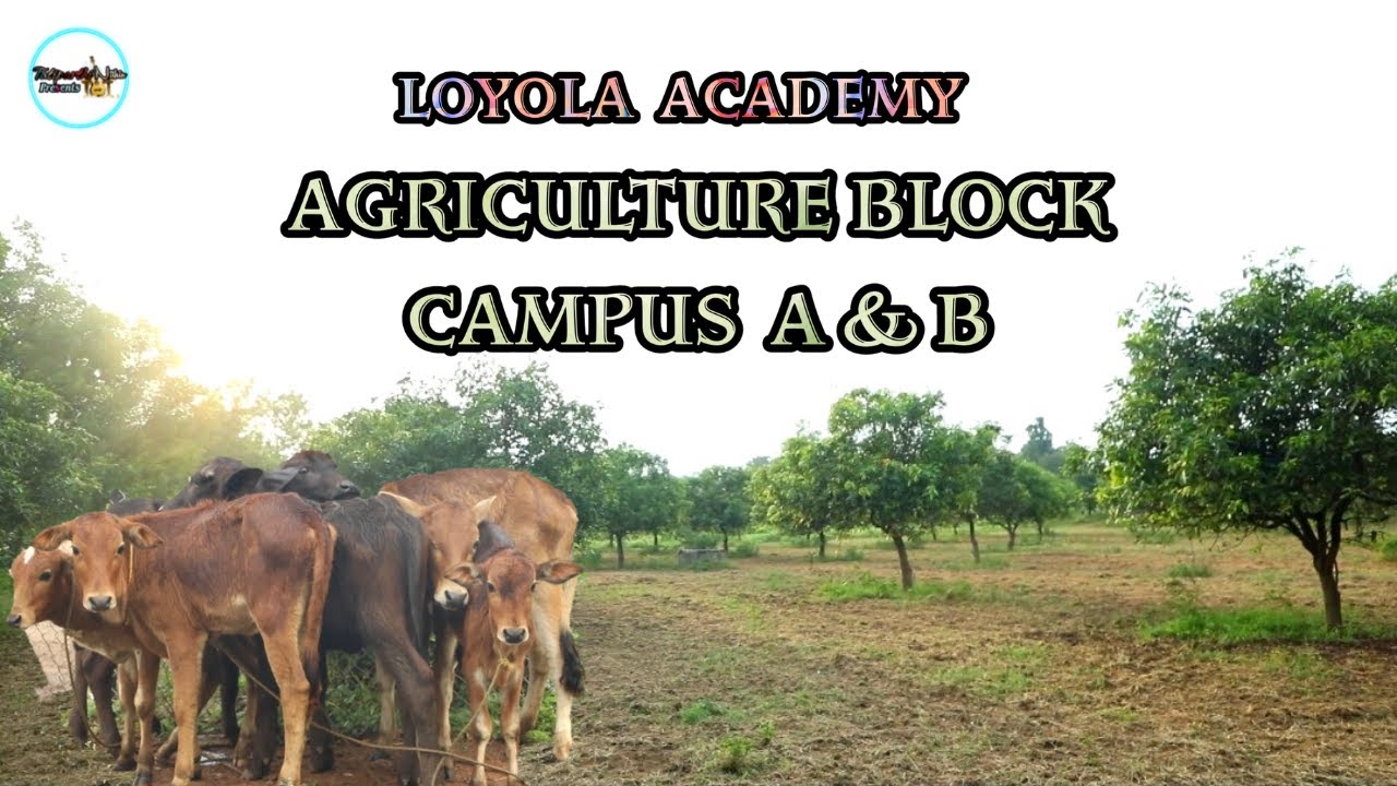 AGRICULTURE BLOCK CAMPUS A & B | LOYOLA ACADEMY | ANCHOR TATIPARTHI NITHIN