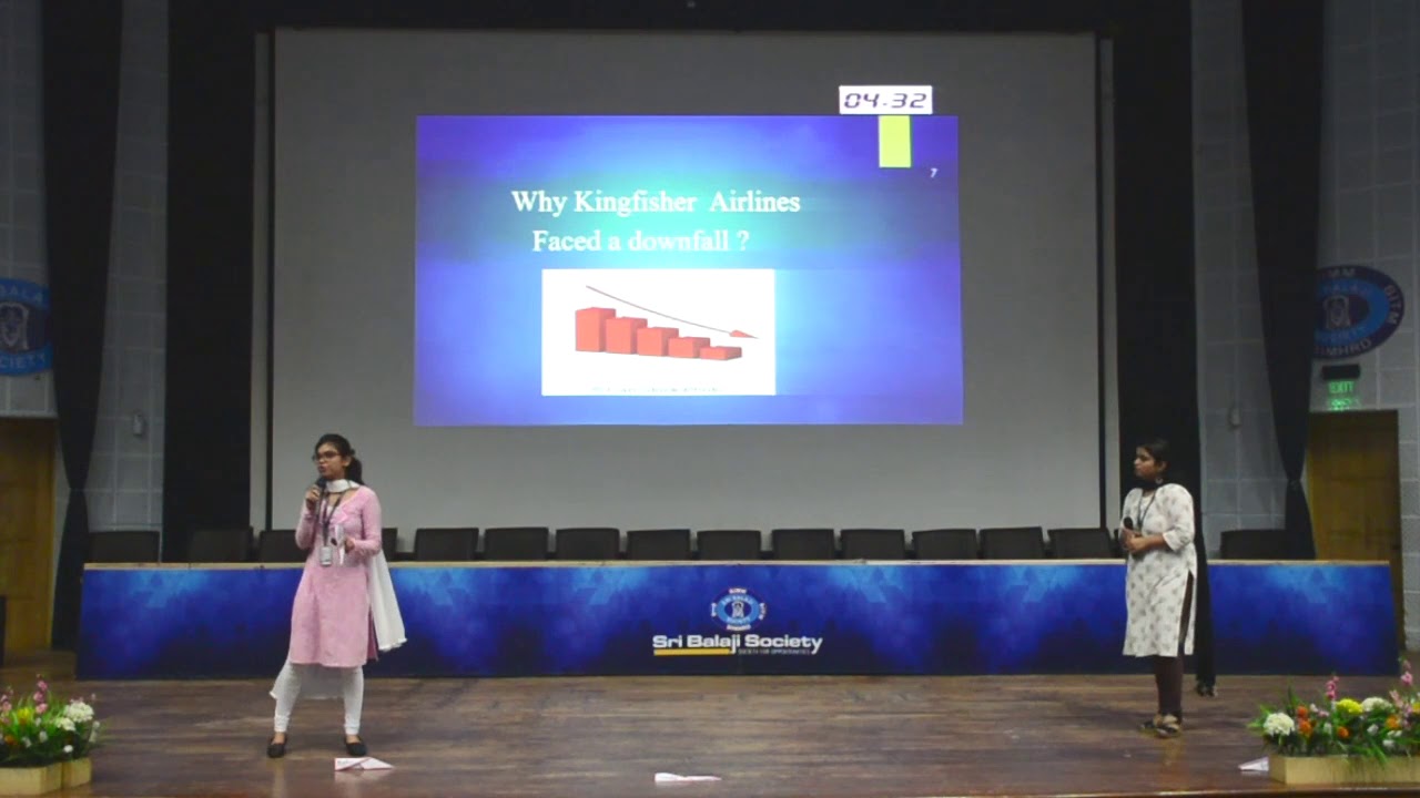Sri Balaji Society Induction presentation 2019 : DOWNFALL OF KINGFISHER AIRLINES