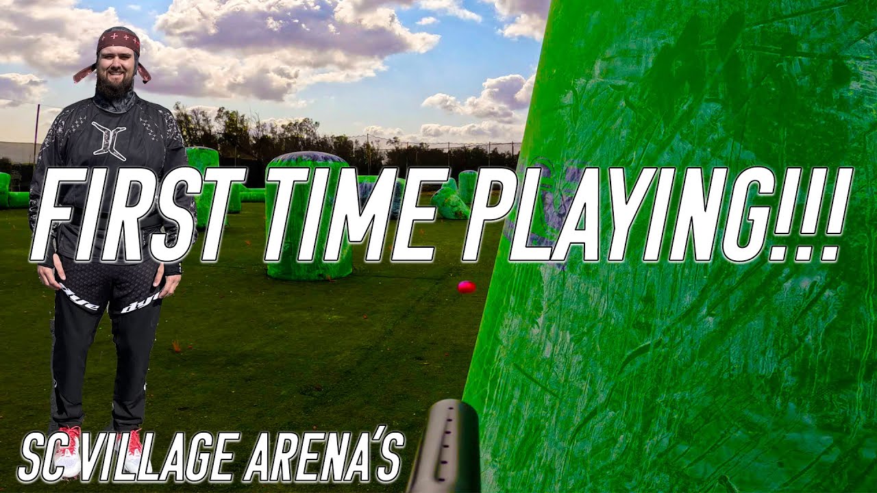 My first time…Paintball at the Arenas at SC Village