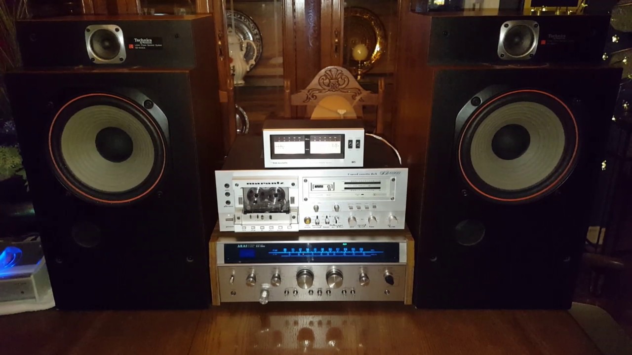 Speaker technics linear phase speaker system sb 4500 A vintage audio crazy eugene