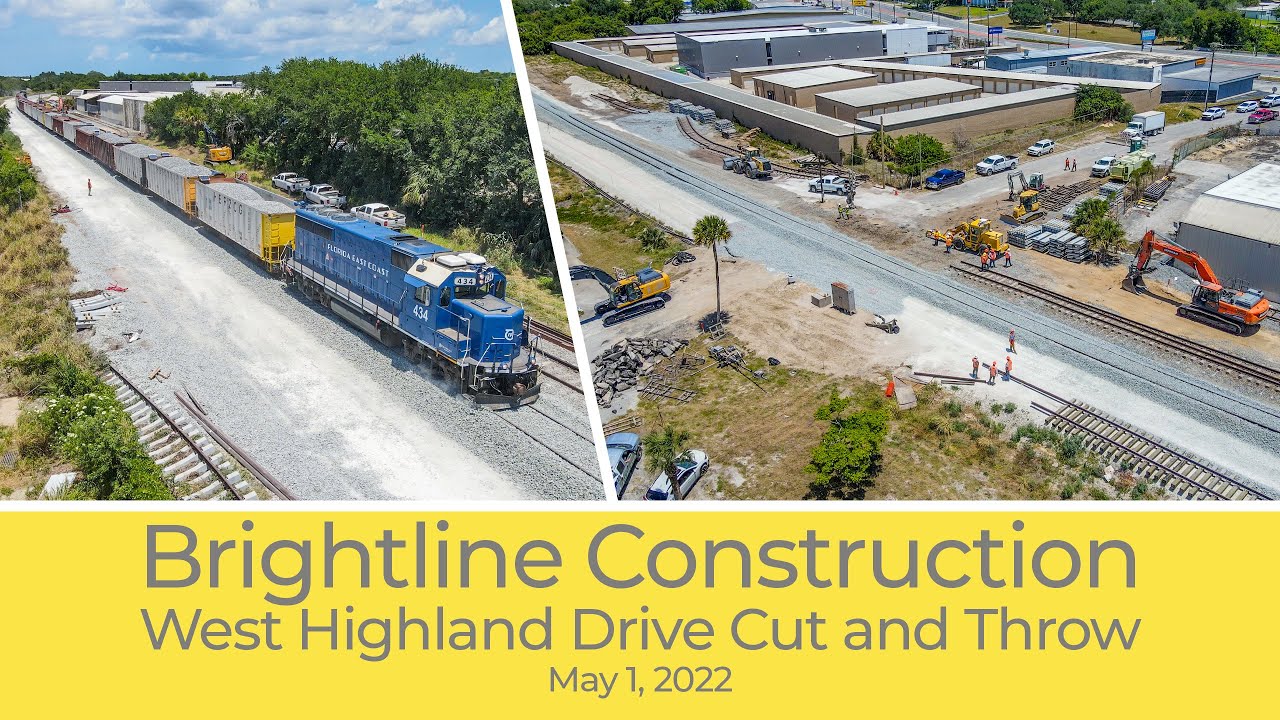 Brightline Construction: West Highland Drive Cut and Throw - May 1, 2022
