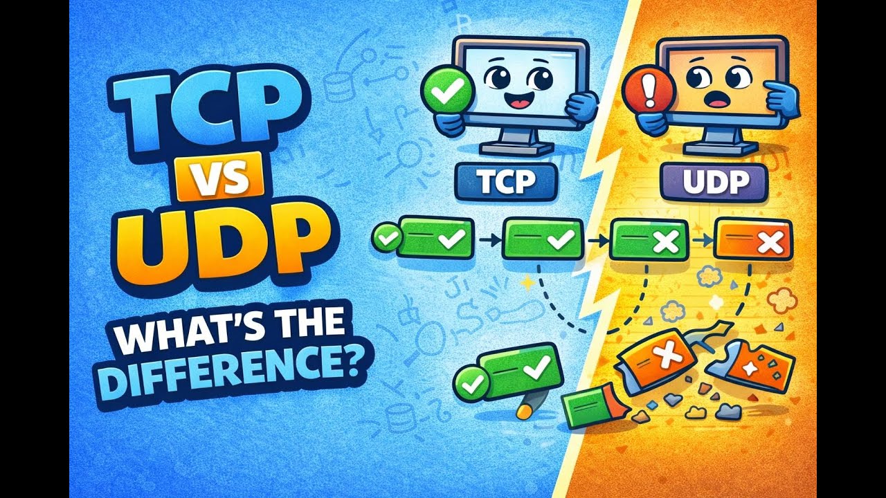 Difference between TCP and UDP