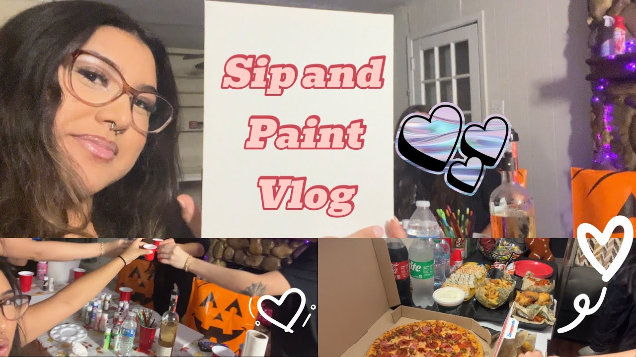 SIP AND PAINT WITH FRIENDS 🎨🖼️ 