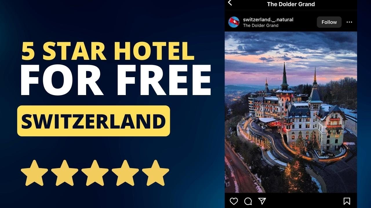 I paid 0 to stay in Zurich's best hotel. Switzerland Hotel Review the Dolder Grand