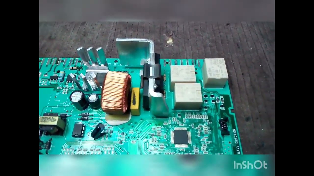 #90 Riparazione scheda elettronica Candy Hoover. Parte II