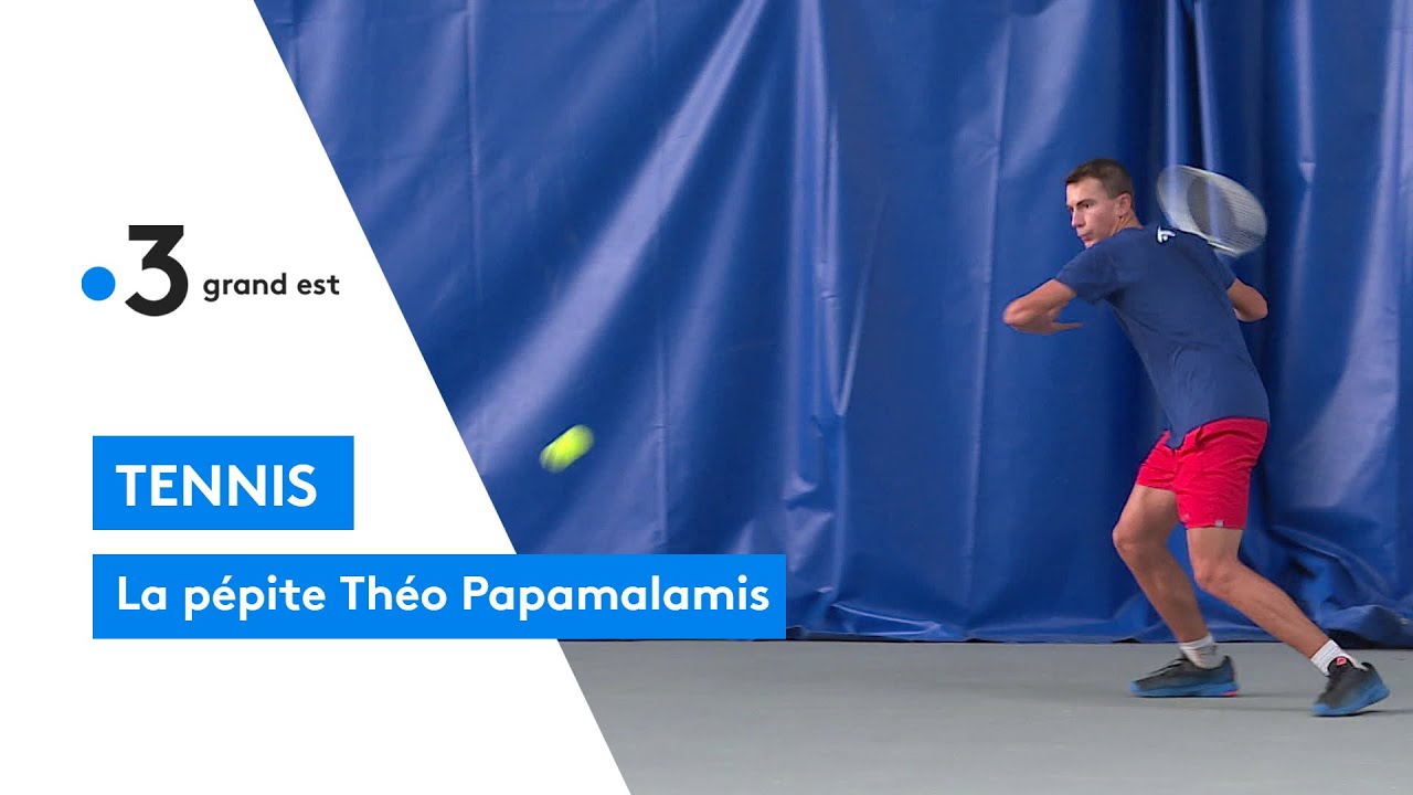 Portrait: Théo Papamalamis, grand espoir du tennis français