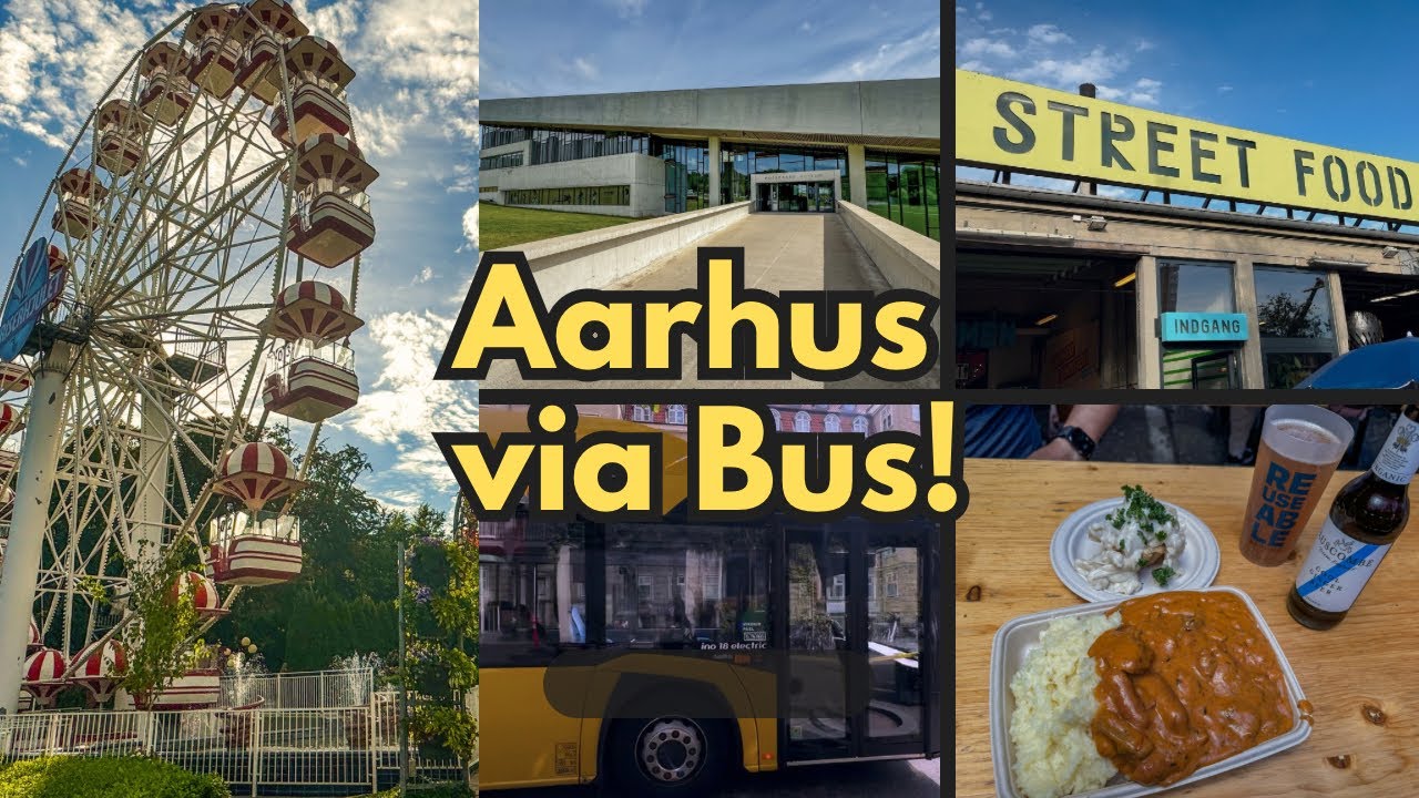 Explore Aarhus by Bus: Moesgaard Museum, Tivoli Friheden, and Aarhus Street Food
