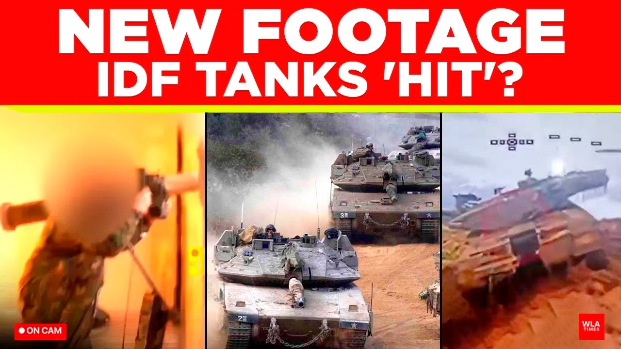 Hezbollah Releases Footage Claiming a Misille HIT a Merkava Tank in Albayda?