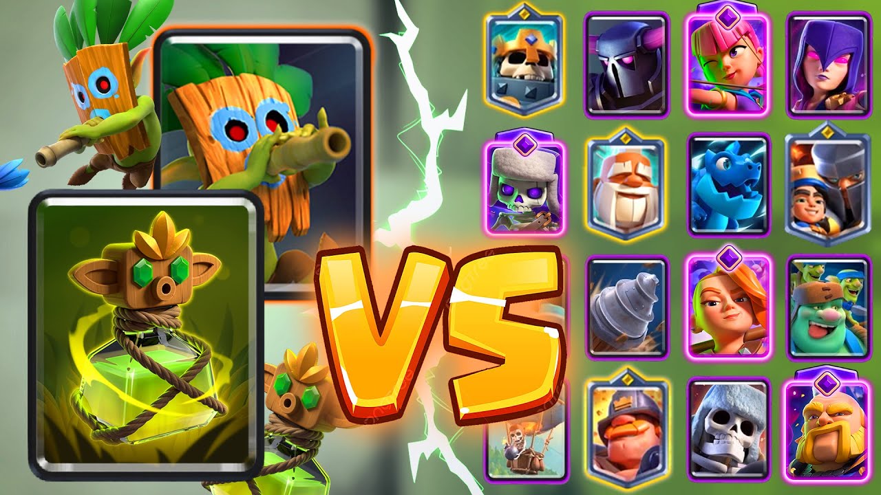 Goblin Curse + Dart Goblin VS All Cards | Clash Royale Olimpics