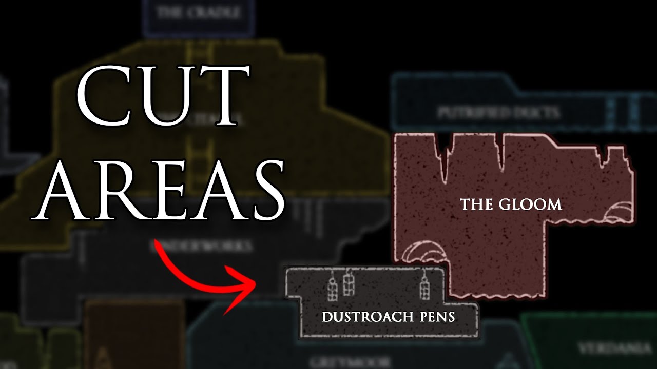 Silksong's CUT Areas
