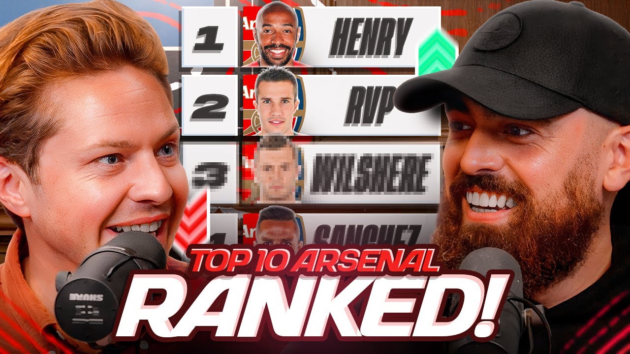 Ranking The Top 10 Arsenal Players Of All-Time