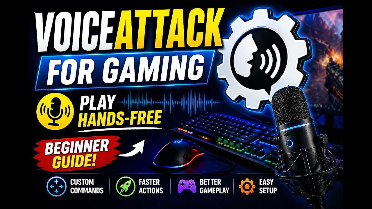 How To Use Voice Attack For Gaming |  User Guide Tutorial
