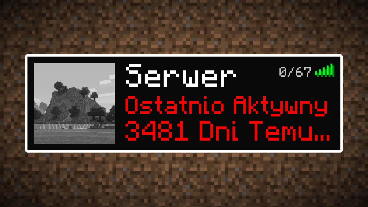 I Saved a DEAD Minecraft Server