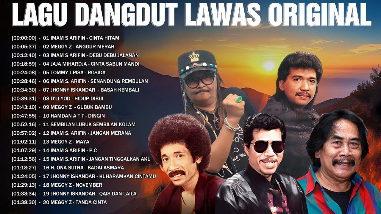 Lagu Dangdut Lawas Original Terbaik 🚩 Imam S Arifin, Meggy Z, Jaja Mihardja, Tommy J Pisa, Dllyod...