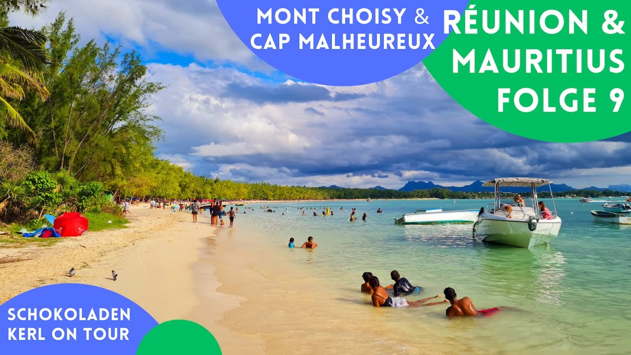 Mauritius 🦤 9 🦤 Strand von Mont Choisy, Busfahrt und Cap Malheureux