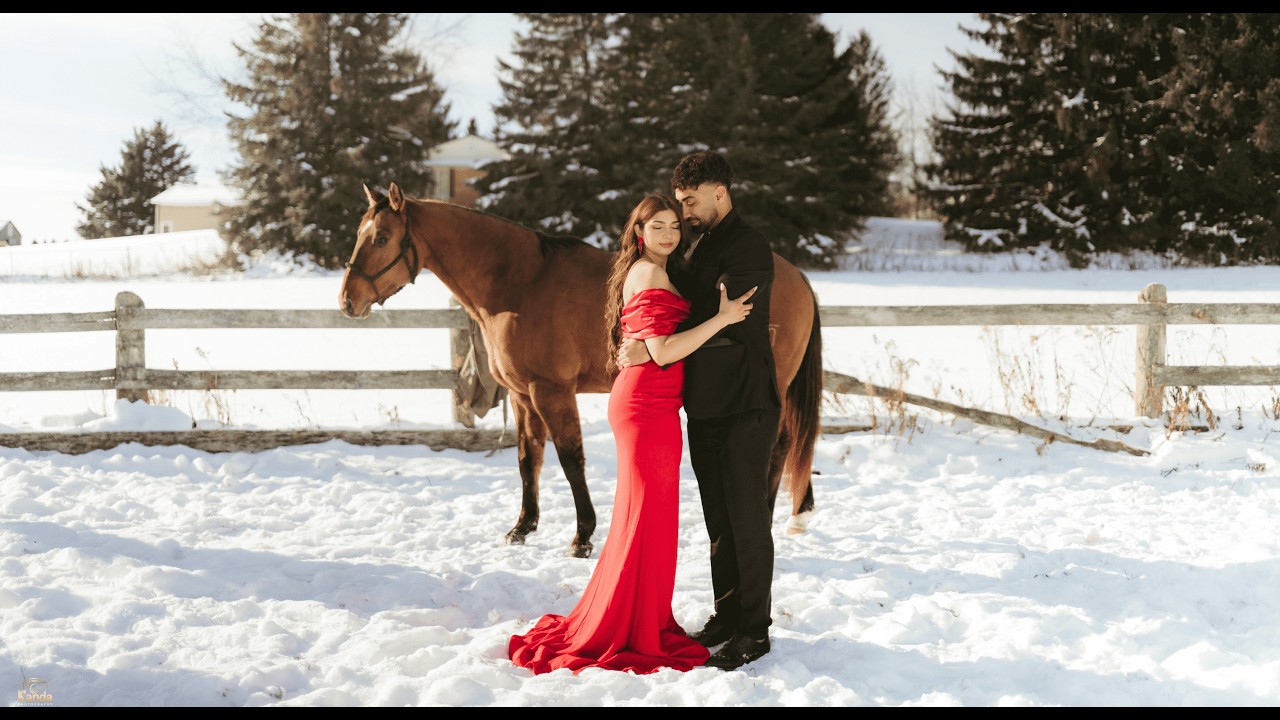 Loveneet ❤️ Karanjit | A Luxury Prewedding Experience | Cinematic Love Story 👑💍| Canada | Toronto