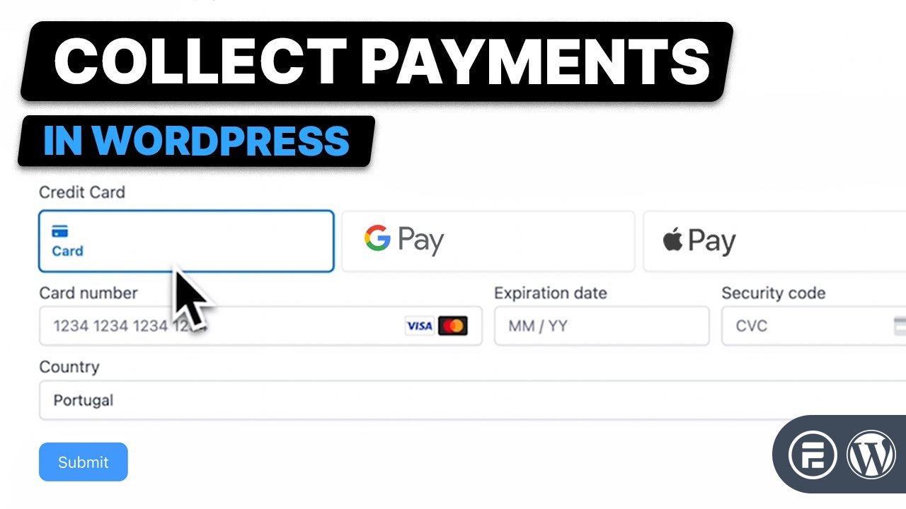 Credit Card + Apple Pay + Google Pay on WordPress (Free Stripe Setup)