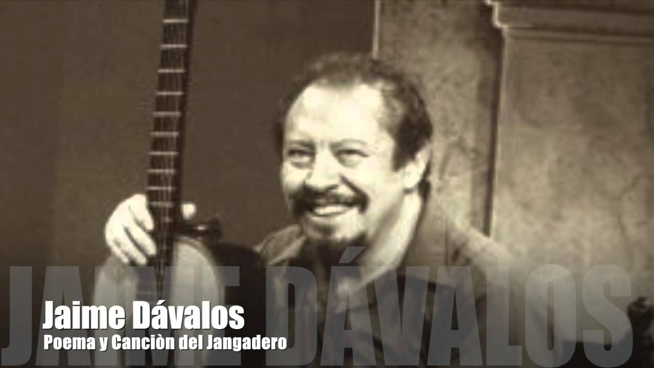 CANCION DEL JANGADERO Poema y Canci&oacute;n - JAIME D&Aacute;VALOS